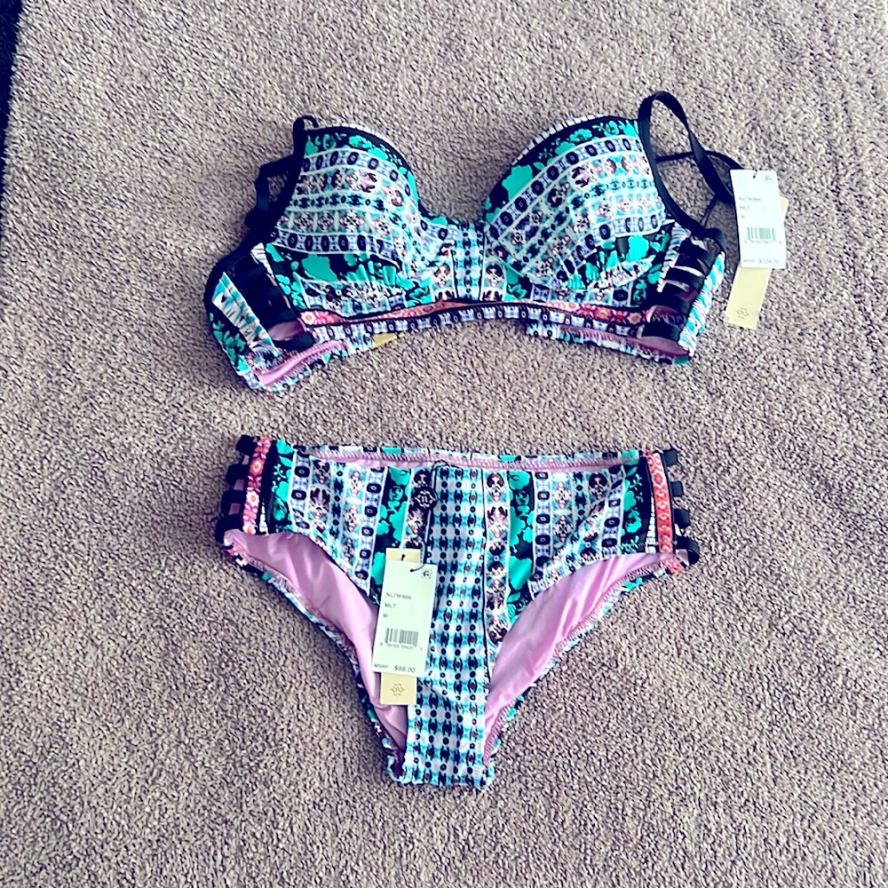 Nanette Lenore Swim suit size M with tags